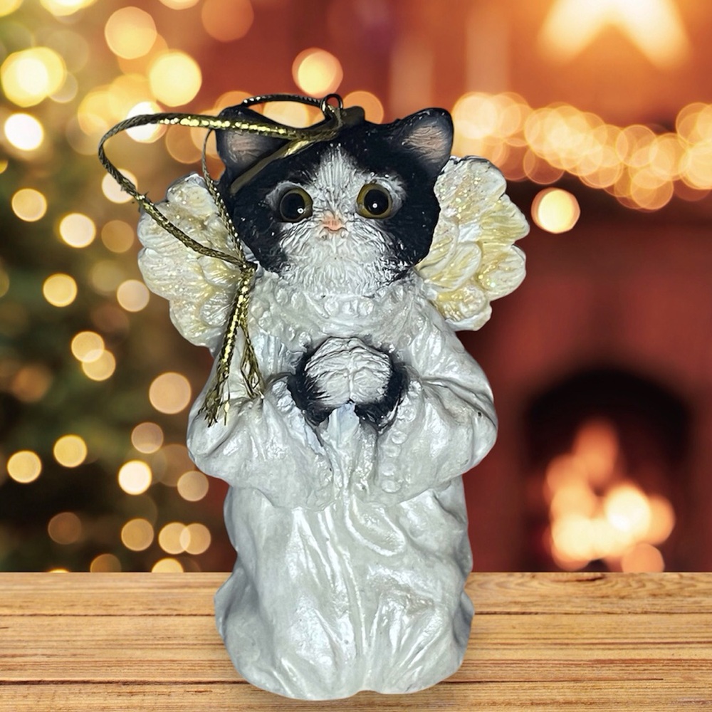 Kitten Angel Ornament